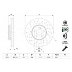 Piduriketas BOSCH 0 986 479 G40