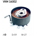 Pingutusrull, hammasrihm SKF VKM 16002