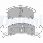 Piduriklotsi komplekt, ketaspidur DELPHI LP897