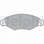 Piduriklotsi komplekt, ketaspidur DELPHI LP1617