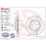 Piduriketas BREMBO 09.8304.1X