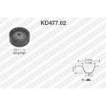 Hammasrihma komplekt SNR KD477.02