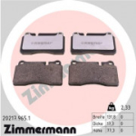 Piduriklotsi komplekt, ketaspidur ZIMMERMANN 20217.965.1