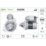 Starter VALEO 438298