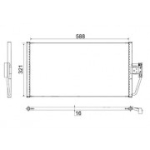 Kondensaator,kliimaseade MAHLE ORIGINAL AC 266 000S