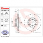 Piduriketas BREMBO 09.8965.10