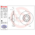 Piduriketas BREMBO 09.A428.11