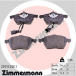 Piduriklotsi komplekt, ketaspidur ZIMMERMANN 23018.200.1