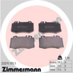 Piduriklotsi komplekt, ketaspidur ZIMMERMANN 23271.175.1