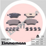 Piduriklotsi komplekt, ketaspidur ZIMMERMANN 23982.180.2