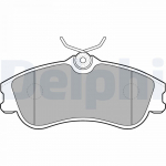 Piduriklotsi komplekt, ketaspidur DELPHI LP1624