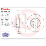 Piduriketas BREMBO 08.9604.14