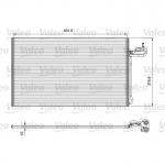 Kondensaator, kliimaseade VALEO 814322