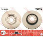 Piduriketas TRW DF6686