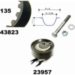 Hammasrihma komplekt MAPCO 23823