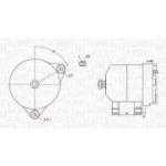 Generaator MAGNETI MARELLI 063731913010
