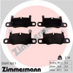 Piduriklotsi komplekt, ketaspidur ZIMMERMANN 25691.160.1