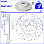 Piduriketas DELPHI BG9320C