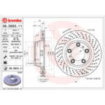Piduriketas BREMBO 09.D935.11