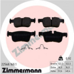 Piduriklotsi komplekt, ketaspidur ZIMMERMANN 22568.160.1