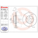 Piduriketas BREMBO 09.E233.11