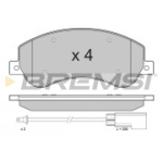 Piduriklotsi komplekt, ketaspidur BREMSI BP3274