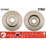 Piduriketas TRW DF4966