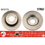 Piduriketas TRW DF2775