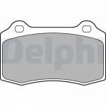 Piduriklotsi komplekt, ketaspidur DELPHI LP1700