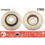 Piduriketas TRW DF6682S
