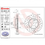 Piduriketas BREMBO 09.B344.4X