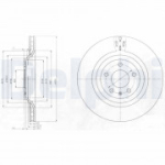 Piduriketas DELPHI BG4087