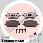 Piduriklotsi komplekt, ketaspidur ZIMMERMANN 23973.975.1