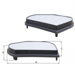 Filter, salongi&otilde;hk MAHLE ORIGINAL LA 37/1