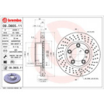 Piduriketas BREMBO 09.D805.11