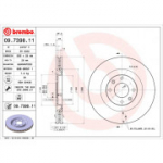 Piduriketas BREMBO 09.7398.11