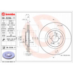 Piduriketas BREMBO 09.E236.11
