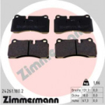 Piduriklotsi komplekt, ketaspidur ZIMMERMANN 24261.180.2