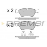Piduriklotsi komplekt, ketaspidur BREMSI BP3279