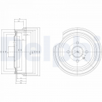 Piduritrummel DELPHI BF367