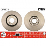 Piduriketas TRW DF4971