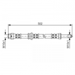 Pidurivoolik BOSCH 1 987 476 971