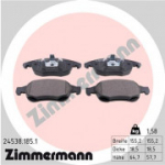 Piduriklotsi komplekt, ketaspidur ZIMMERMANN 24538.185.1