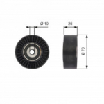 Seade ja juhtrull, soonrihm GATES T36393