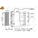 Kompressor, kliimaseade NRF 32711