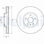 Piduriketas DELPHI BG4702C