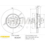 Piduriketas FREMAX BD-6041