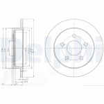 Piduriketas DELPHI BG3143