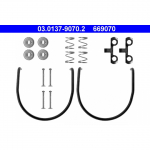 Lisakomplekt, piduriklotsid ATE 03.0137-9070.2