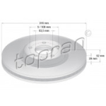 Piduriketas TOPRAN 304 405